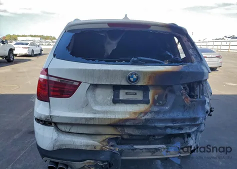 2017 BMW X3 Sdrive28I z USA, uszkodzony, nr VIN 5UXWZ7C38H0V87069